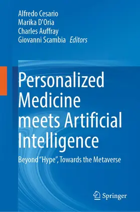 Cesario / D'Oria / Auffray |  Personalized Medicine Meets Artificial Intelligence | Buch |  Sack Fachmedien