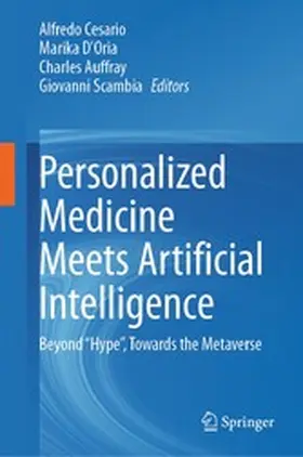 Cesario / D'Oria / Auffray |  Personalized Medicine Meets Artificial Intelligence | eBook | Sack Fachmedien