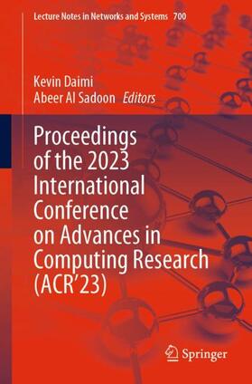 Al Sadoon / Daimi |  Proceedings of the 2023 International Conference on Advances in Computing Research (ACR¿23) | Buch |  Sack Fachmedien