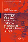 Daimi / Al Sadoon |  Proceedings of the 2023 International Conference on Advances in Computing Research (ACR’23) | eBook | Sack Fachmedien