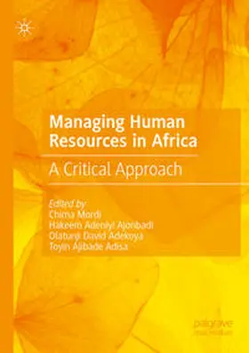 Mordi / Adisa / Ajonbadi |  Managing Human Resources in Africa | Buch |  Sack Fachmedien