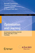 Dorronsoro / Talbi / Chicano |  Optimization and Learning | Buch |  Sack Fachmedien