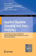 Jabbar / Siarry / Ortiz-Rodríguez |  Applied Machine Learning and Data Analytics | Buch |  Sack Fachmedien