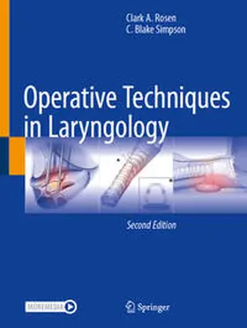 Rosen / Simpson |  Operative Techniques in Laryngology | Buch |  Sack Fachmedien