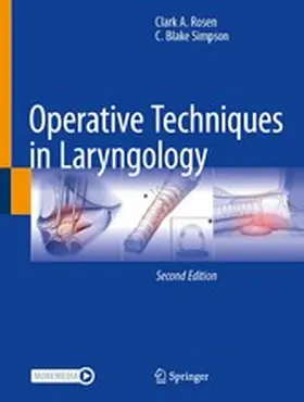 Rosen / Simpson |  Operative Techniques in Laryngology | eBook | Sack Fachmedien