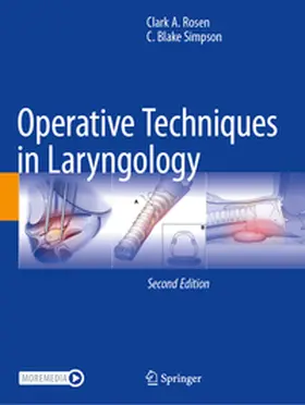 Simpson / Rosen |  Operative Techniques in Laryngology | Buch |  Sack Fachmedien
