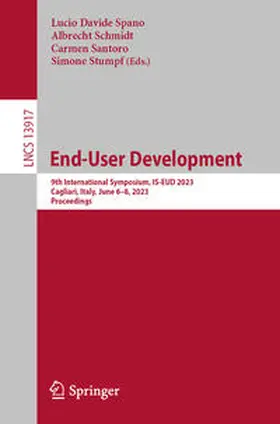Spano / Stumpf / Schmidt |  End-User Development | Buch |  Sack Fachmedien