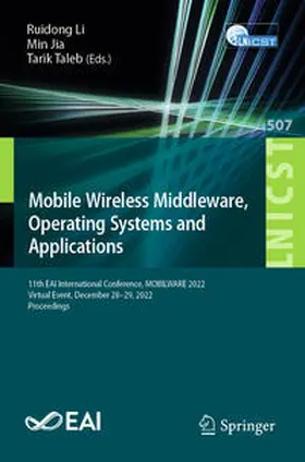 Li / Jia / Taleb |  Mobile Wireless Middleware, Operating Systems and Applications | eBook | Sack Fachmedien