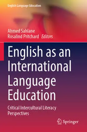 Pritchard / Sahlane |  English as an International Language Education | Buch |  Sack Fachmedien