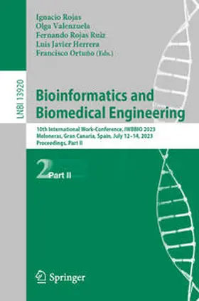 Rojas / Valenzuela / Rojas Ruiz | Bioinformatics and Biomedical Engineering | E-Book | sack.de
