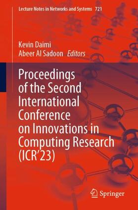 Al Sadoon / Daimi |  Proceedings of the Second International Conference on Innovations in Computing Research (ICR¿23) | Buch |  Sack Fachmedien