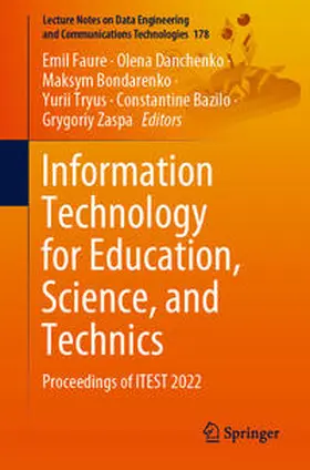 Faure / Danchenko / Bondarenko | Information Technology for Education, Science, and Technics | E-Book | sack.de