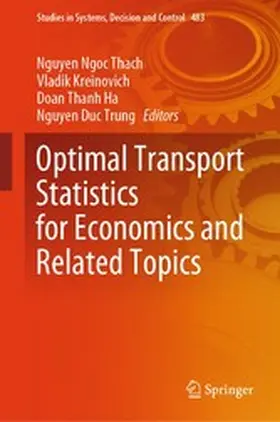 Ngoc Thach / Kreinovich / Ha |  Optimal Transport Statistics for Economics and Related Topics | eBook | Sack Fachmedien