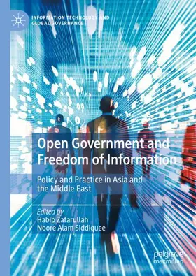 Siddiquee / Zafarullah |  Open Government and Freedom of Information | Buch |  Sack Fachmedien