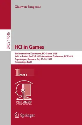 Fang |  HCI in Games | Buch |  Sack Fachmedien