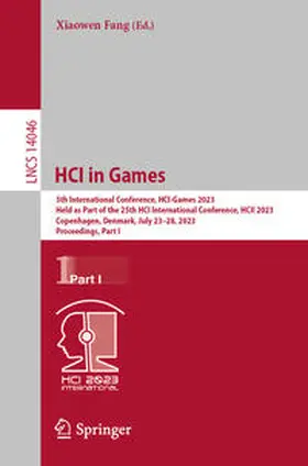 Fang |  HCI in Games | eBook | Sack Fachmedien