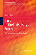 Fuller |  Back to the University's Future | eBook | Sack Fachmedien