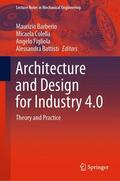 Barberio / Battisti / Colella |  Architecture and Design for Industry 4.0 | Buch |  Sack Fachmedien