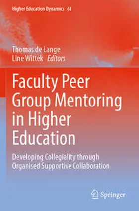 Wittek / de Lange |  Faculty Peer Group Mentoring in Higher Education | Buch |  Sack Fachmedien