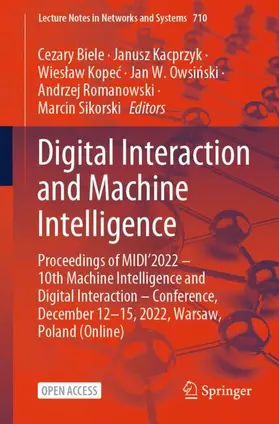 Biele / Kacprzyk / Sikorski |  Digital Interaction and Machine Intelligence | Buch |  Sack Fachmedien