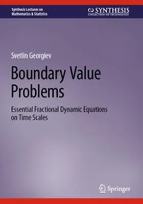 Georgiev | Boundary Value Problems | E-Book | www.sack.de