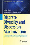 Martí / Martínez-Gavara |  Discrete Diversity and Dispersion Maximization | eBook | Sack Fachmedien