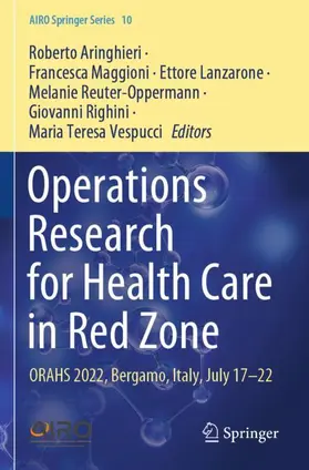 Aringhieri / Maggioni / Vespucci |  Operations Research for Health Care in Red Zone | Buch |  Sack Fachmedien