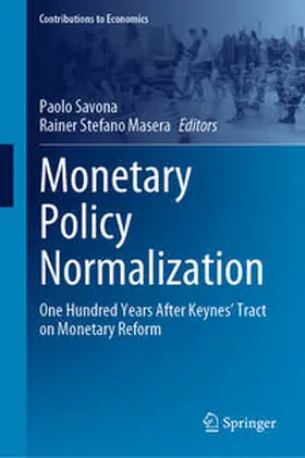 Masera / Savona |  Monetary Policy Normalization | Buch |  Sack Fachmedien