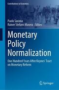 Masera / Savona |  Monetary Policy Normalization | Buch |  Sack Fachmedien