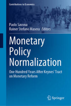 Savona / Masera | Monetary Policy Normalization | E-Book | sack.de