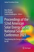 Renné / Reddington / Rixham |  Proceedings of the 52nd American Solar Energy Society National Solar Conference 2023 | Buch |  Sack Fachmedien