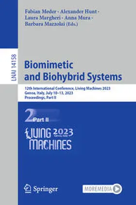 Meder / Hunt / Margheri | Biomimetic and Biohybrid Systems | E-Book | sack.de