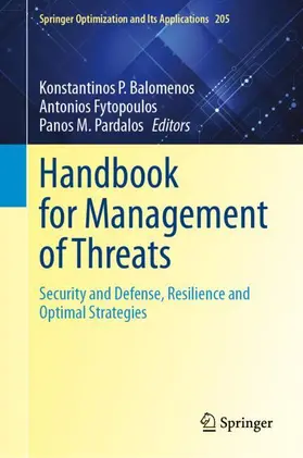 Balomenos / Fytopoulos / Pardalos |  Handbook for Management of Threats | Buch |  Sack Fachmedien