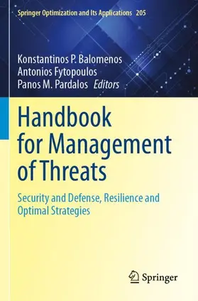 Balomenos / Fytopoulos / Pardalos |  Handbook for Management of Threats | Buch |  Sack Fachmedien