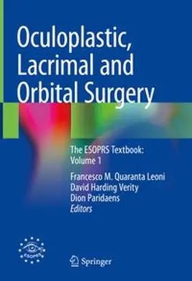 Quaranta Leoni / Verity / Paridaens |  Oculoplastic, Lacrimal and Orbital Surgery | eBook | Sack Fachmedien