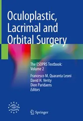 Quaranta Leoni / Verity / Paridaens |  Oculoplastic, Lacrimal and Orbital Surgery | eBook | Sack Fachmedien