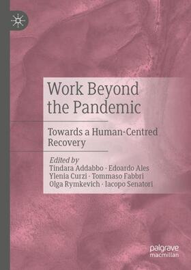 Addabbo / Ales / Senatori | Work Beyond the Pandemic | Buch | 978-3-031-39950-3 | sack.de
