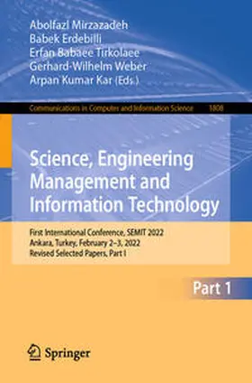 Mirzazadeh / Erdebilli / Kar |  Science, Engineering Management and Information Technology | Buch |  Sack Fachmedien