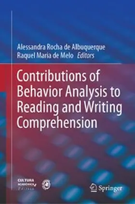 Albuquerque / Melo |  Contributions of Behavior Analysis to Reading and Writing Comprehension | eBook | Sack Fachmedien