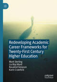 Sterling / Blaj-Ward / Simpson |  Redeveloping Academic Career Frameworks for Twenty-First Century Higher Education | eBook | Sack Fachmedien