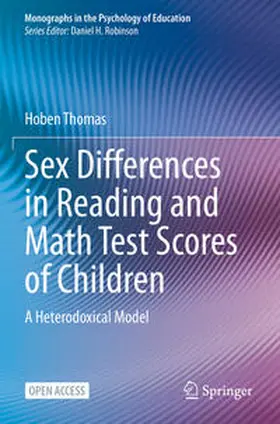 Thomas |  Sex Differences in Reading and Math Test Scores of Children | Buch |  Sack Fachmedien