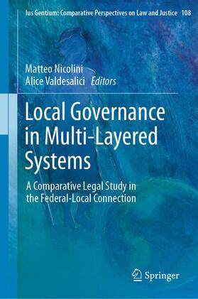 Valdesalici / Nicolini |  Local Governance in Multi-Layered Systems | Buch |  Sack Fachmedien