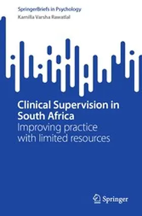 Rawatlal |  Clinical Supervision in South Africa | eBook | Sack Fachmedien