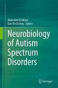 McCloskey / El Idrissi |  Neurobiology of Autism Spectrum Disorders | Buch |  Sack Fachmedien