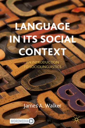 Walker |  Language in its Social Context | eBook | Sack Fachmedien