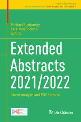 Ruzhansky / Van Bockstal | Extended Abstracts 2021/2022 | E-Book | sack.de