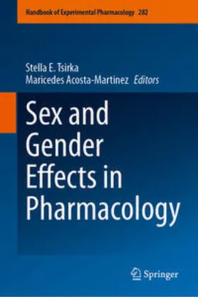 Tsirka / Acosta-Martinez |  Sex and Gender Effects in Pharmacology | Buch |  Sack Fachmedien