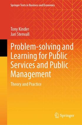Stenvall / Kinder |  Problem-solving and Learning for Public Services and Public Management | Buch |  Sack Fachmedien