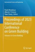 Mendonça / Chang / Estevez |  Proceedings of 2023 International Conference on Green Building | Buch |  Sack Fachmedien