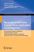 Grueau / Ragia / Laurini |  Geographical Information Systems Theory, Applications and Management | Buch |  Sack Fachmedien